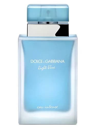 Frasco del perfume Light Blue Eau Intense de Dolce Gabbana — fragancia femenino