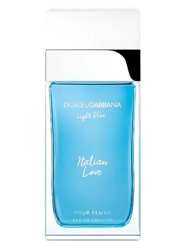 Frasco del perfume Light Blue Italian Love de Dolce Gabbana — fragancia femenino