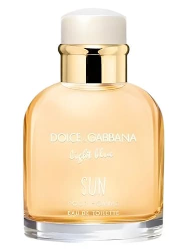 Frasco del perfume Light Blue Sun Pour Homme de Dolce Gabbana — fragancia masculino