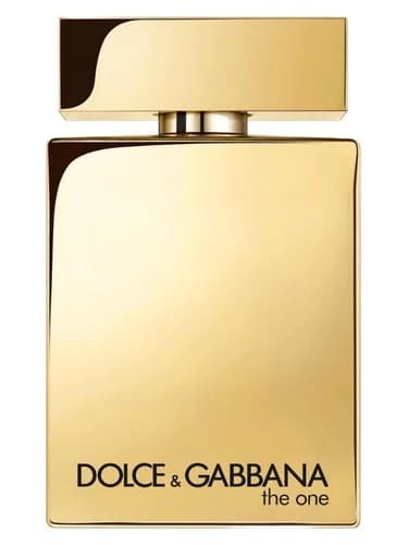 Frasco del perfume The One Gold For Men de Dolce Gabbana — fragancia masculino