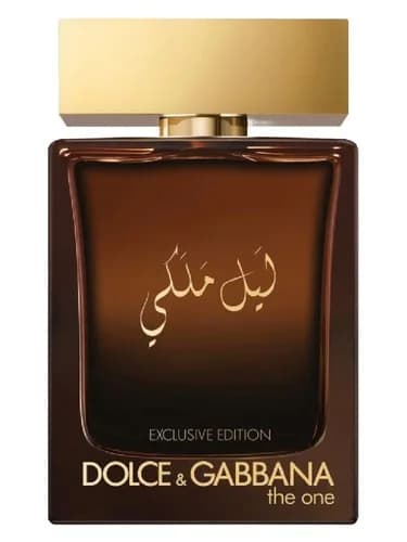Frasco del perfume The One Royal Night de Dolce Gabbana — fragancia masculino