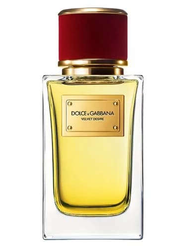Frasco del perfume Velvet Desire de Dolce Gabbana — fragancia femenino
