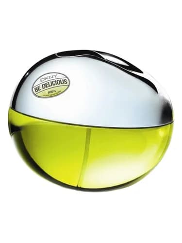 Frasco del perfume Dkny Be Delicious de Donna Karan — fragancia femenino