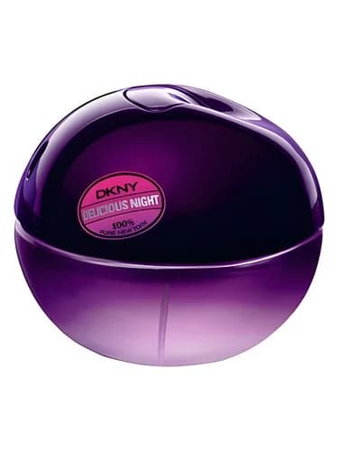 Frasco del perfume Dkny Delicious Night de Donna Karan — fragancia femenino
