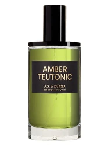 Frasco del perfume Amber Teutonic de Ds Durga — fragancia unisex