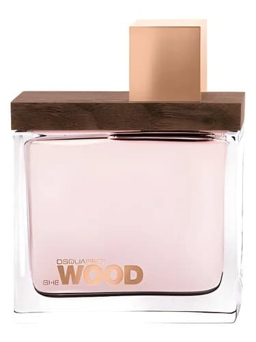 Frasco del perfume She Wood de Dsquared2 — fragancia femenino