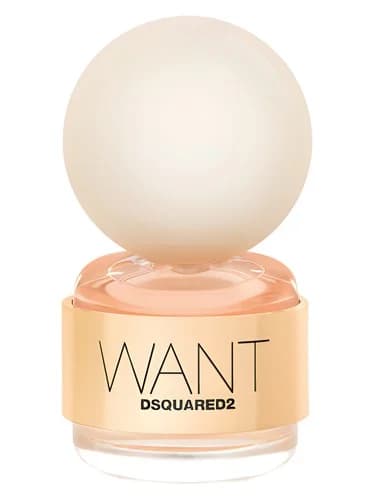 Frasco del perfume Want de Dsquared2 — fragancia femenino
