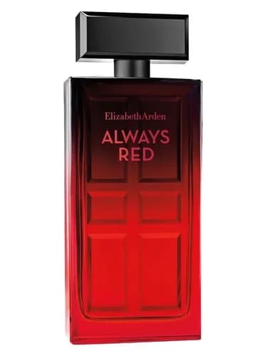 Frasco del perfume Always Red de Elizabeth Arden — fragancia femenino