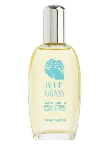 Frasco del perfume Blue Grass de Elizabeth Arden — fragancia femenino