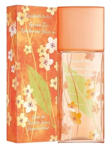 Frasco del perfume Green Tea Nectarine Blossom de Elizabeth Arden — fragancia femenino