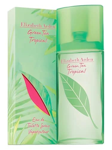 Frasco del perfume Green Tea Tropical de Elizabeth Arden — fragancia femenino