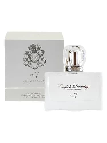 Frasco del perfume No 7 de English Laundry — fragancia femenino