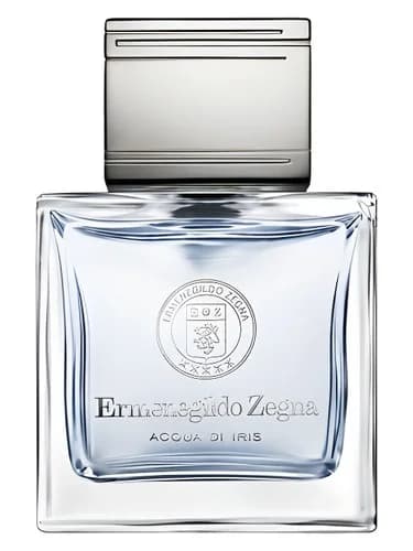 Frasco del perfume Acqua Di Iris de Ermenegildo Zegna — fragancia masculino