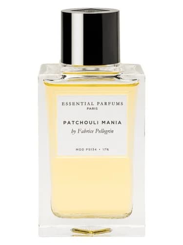 Frasco del perfume Patchouli Mania de Essential Parfums — fragancia unisex