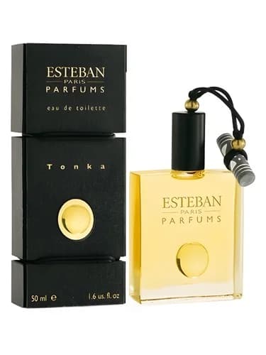 Frasco del perfume Tonka de Esteban — fragancia unisex