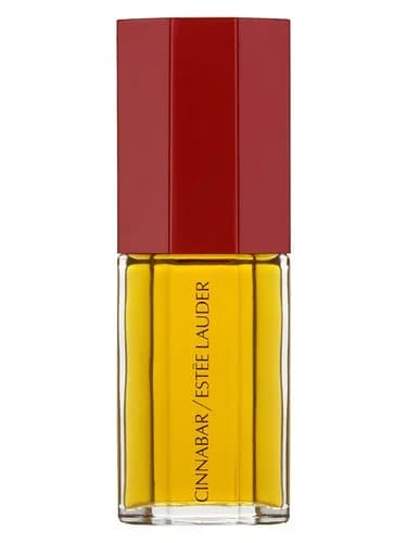 Frasco del perfume Cinnabar de Estee Lauder — fragancia femenino