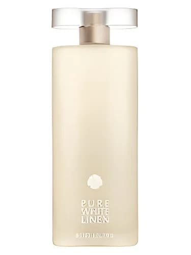 Frasco del perfume Pure White Linen de Estee Lauder — fragancia femenino