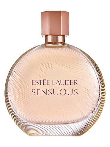 Frasco del perfume Sensuous de Estee Lauder — fragancia femenino