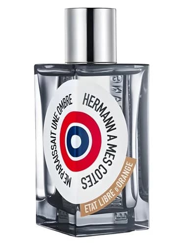 Frasco del perfume Hermann A Mes Cotes Me Paraissait Une Ombre de Etat Libre D Orange — fragancia unisex