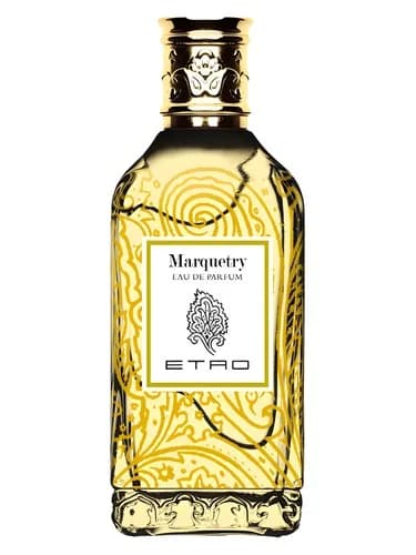 Frasco del perfume Marquetry de Etro — fragancia unisex