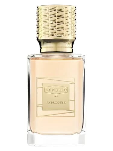 Frasco del perfume Explicite de Ex Nihilo — fragancia unisex