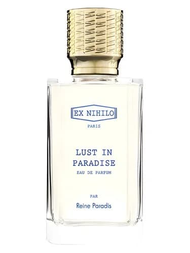 Frasco del perfume Lust In Paradise Par Reine Paradis de Ex Nihilo — fragancia unisex