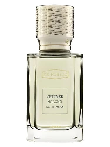 Frasco del perfume Vetiver Moloko de Ex Nihilo — fragancia unisex