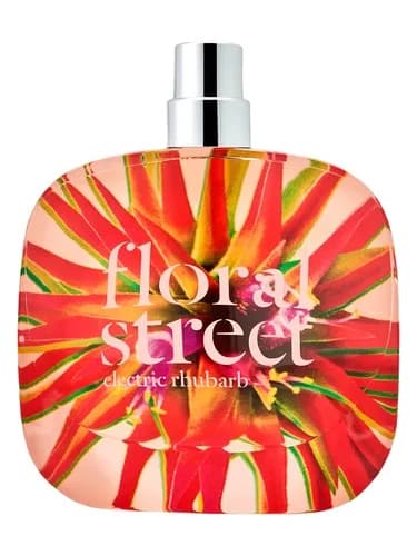 Frasco del perfume Electric Rhubarb de Floral Street — fragancia unisex