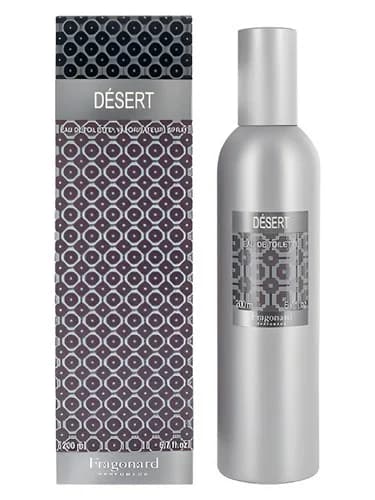Frasco del perfume Desert de Fragonard — fragancia masculino
