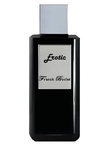 Frasco del perfume Erotic de Franck Boclet — fragancia unisex