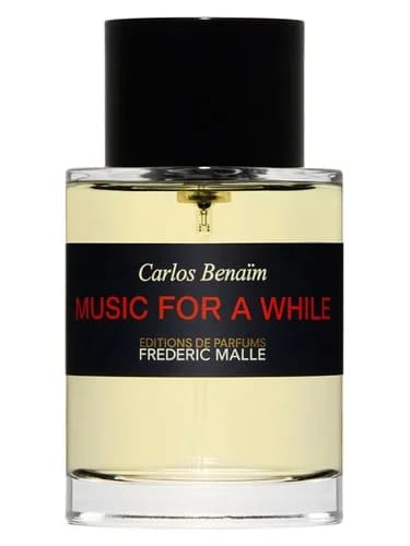 Frasco del perfume Music For A While de Frederic Malle — fragancia unisex