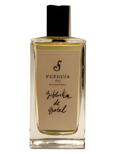Frasco del perfume Biblioteca De Babel de Fueguia 1833 — fragancia unisex
