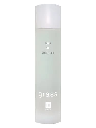 Frasco del perfume Grass de Gap — fragancia unisex