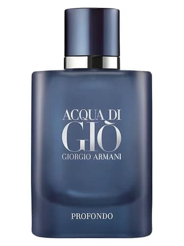 Frasco del perfume Acqua Di Gio Profondo de Giorgio Armani — fragancia masculino