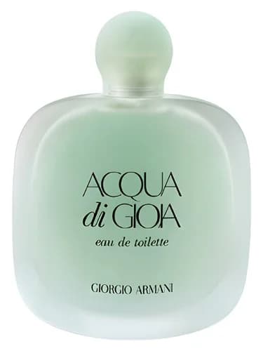Frasco del perfume Acqua Di Gioia Eau De Toilette de Giorgio Armani — fragancia femenino