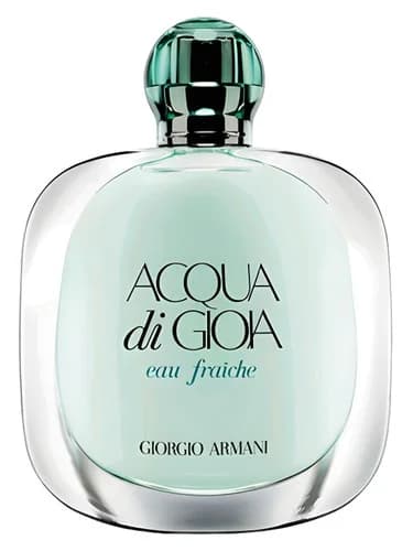 Frasco del perfume Acqua Di Gioia Eau Fraiche de Giorgio Armani — fragancia femenino