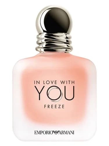 Frasco del perfume Emporio Armani In Love With You Freeze de Giorgio Armani — fragancia femenino