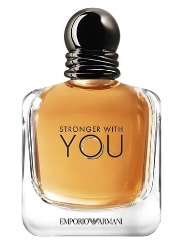 Frasco del perfume Emporio Armani Stronger With You de Giorgio Armani — fragancia masculino