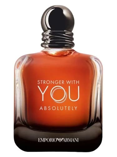 Frasco del perfume Emporio Armani Stronger With You Absolutely de Giorgio Armani — fragancia masculino