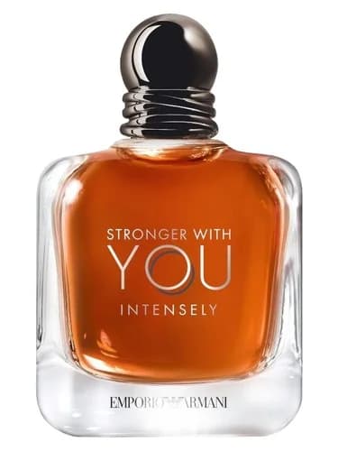 Frasco del perfume Emporio Armani Stronger With You Intensely de Giorgio Armani — fragancia masculino