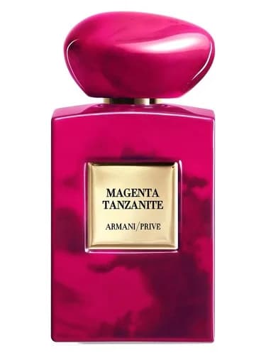 Frasco del perfume Magenta Tanzanite de Giorgio Armani — fragancia unisex