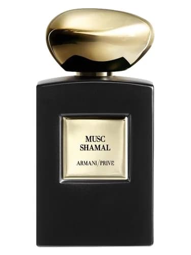 Frasco del perfume Musc Shamal de Giorgio Armani — fragancia unisex