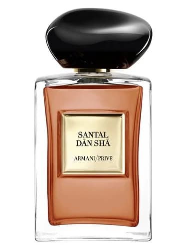 Frasco del perfume Santal Dan Sha de Giorgio Armani — fragancia unisex