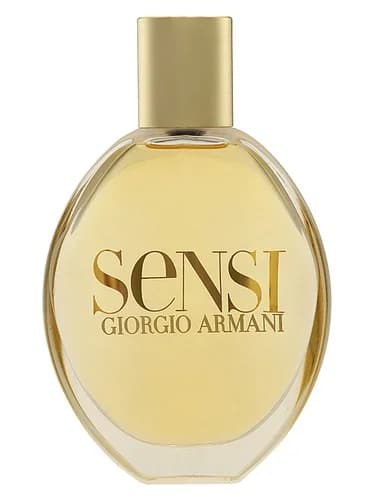 Frasco del perfume Sensi de Giorgio Armani — fragancia femenino