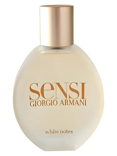 Frasco del perfume Sensi White Notes de Giorgio Armani — fragancia femenino