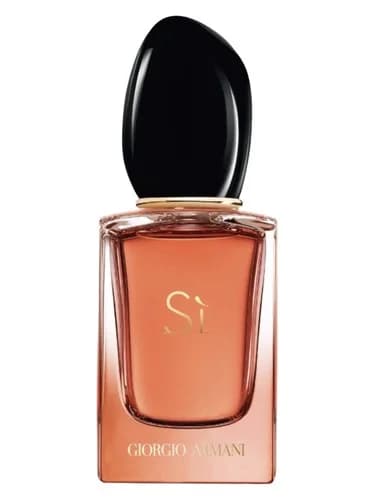 Frasco del perfume Si Intense 2021 de Giorgio Armani — fragancia femenino