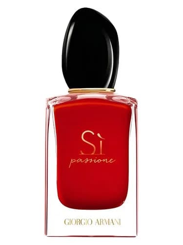Frasco del perfume Si Passione de Giorgio Armani — fragancia femenino