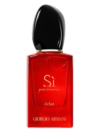 Frasco del perfume Si Passione Eclat De Parfum de Giorgio Armani — fragancia femenino