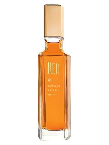 Frasco del perfume Red de Giorgio Beverly Hills — fragancia femenino