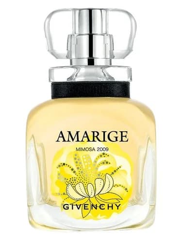 Frasco del perfume Harvest 2009 Amarige Mimosa de Givenchy — fragancia femenino
